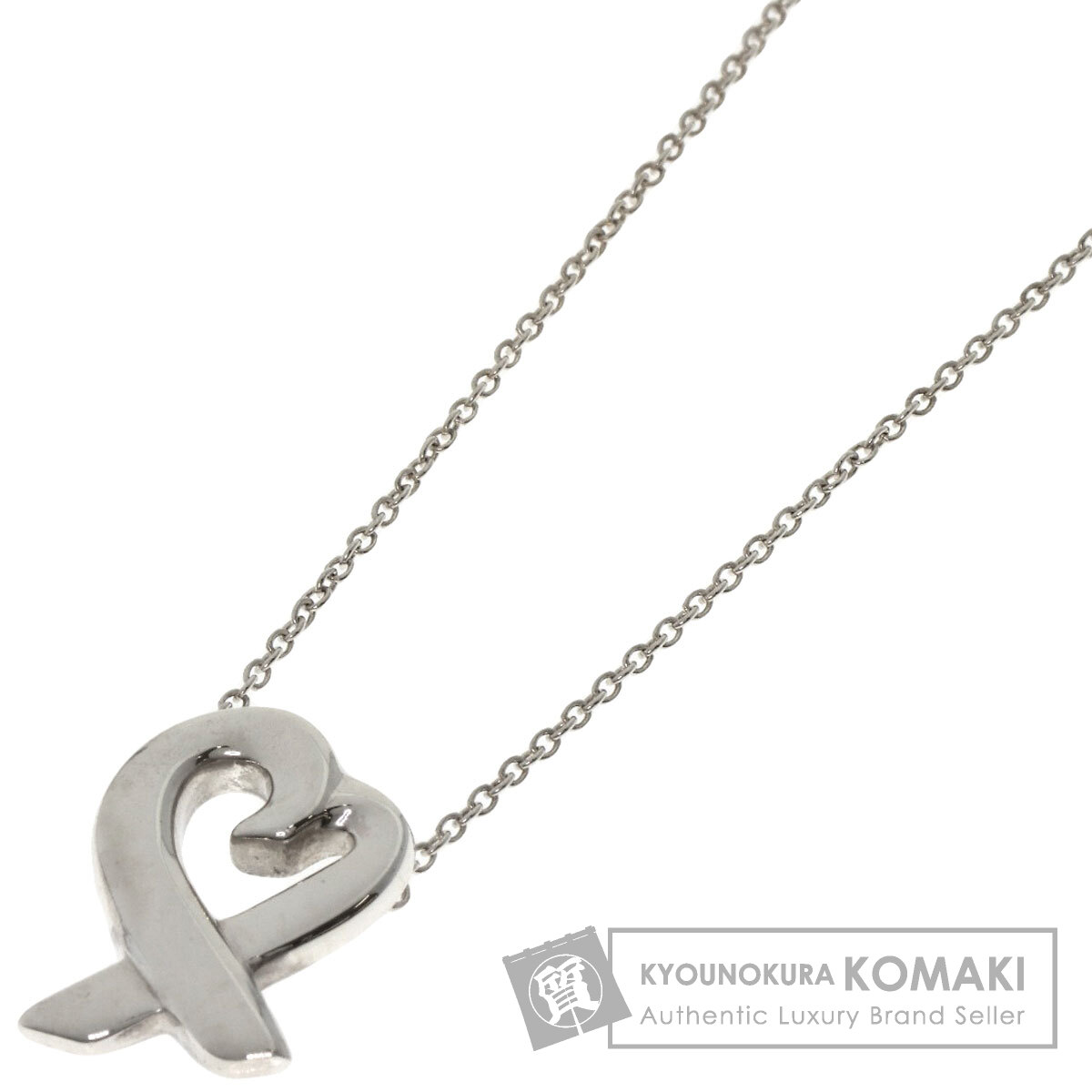 ティファニー ネックレス ラビングハート