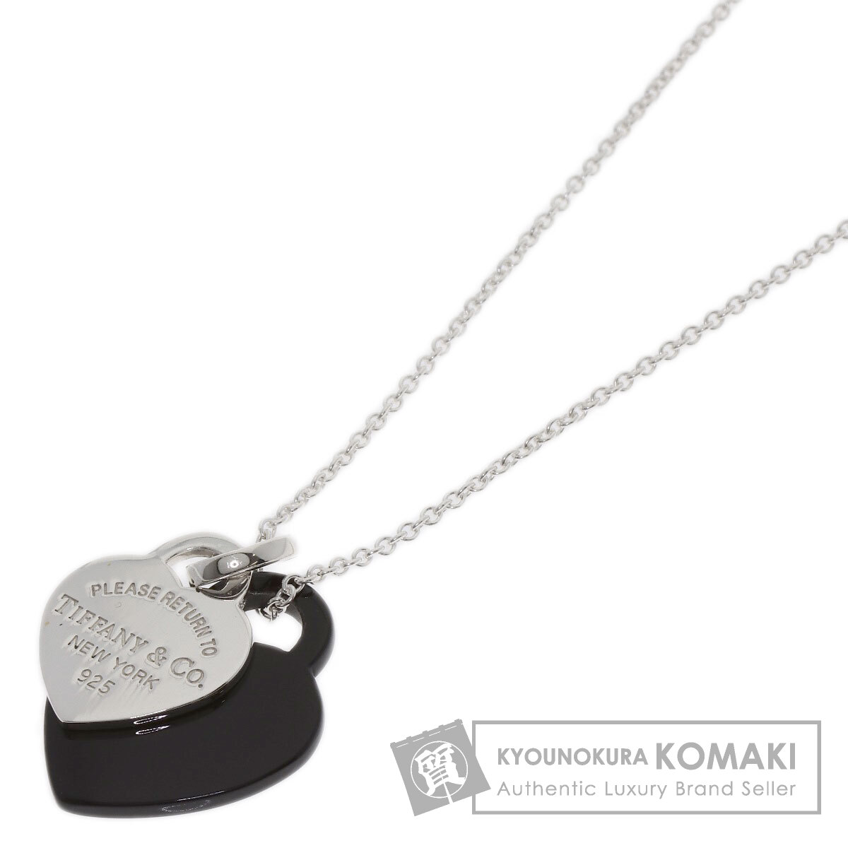 TIFFANY&Co. ティファニー リターントゥ ダブルハート オニキス