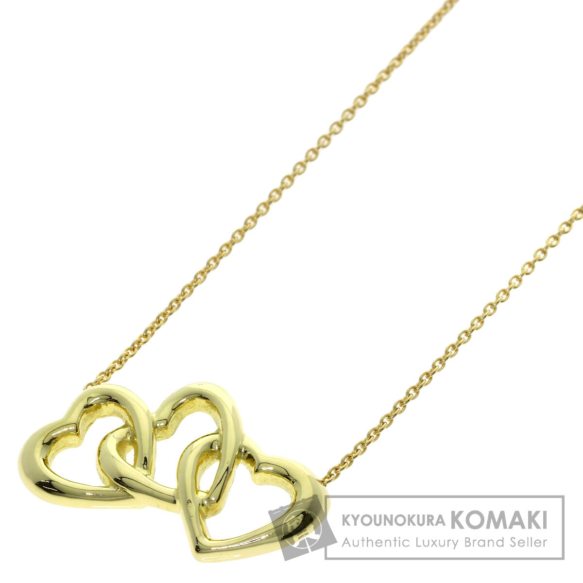 ティファニー トリプルハート　ネックレス K18 TIFFANY&Co. ティファニー トリプルハート ネックレス 18金 K18