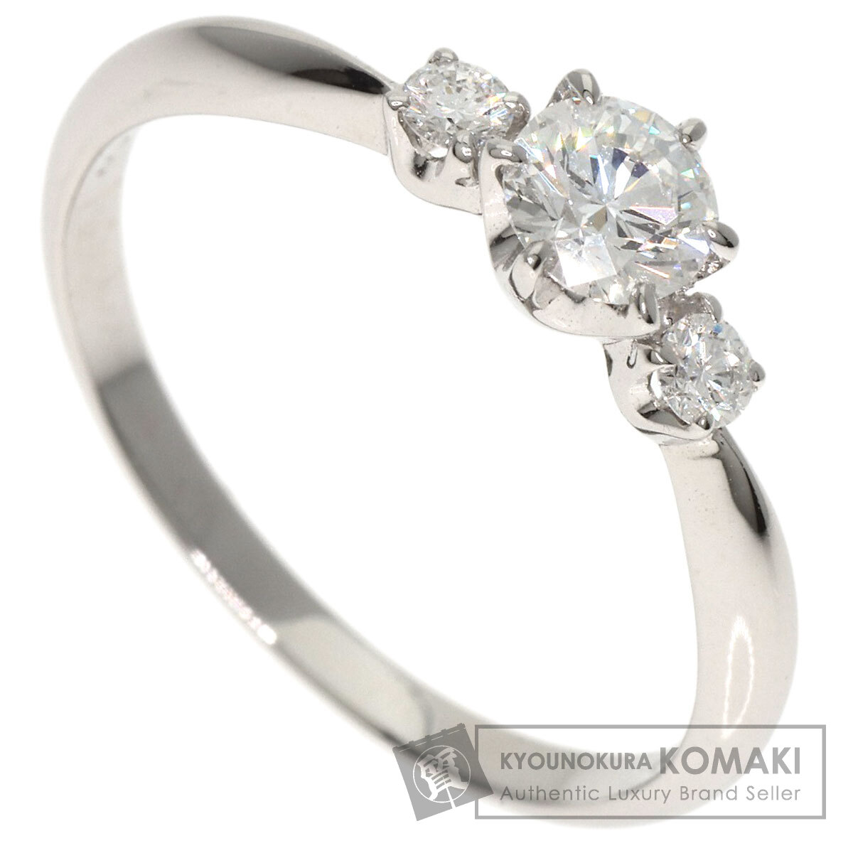 鑑定書付き ミキモト ダイヤ0.26ct Pt950 プラチナリング　3EX 鑑定書付き ミキモト ダイヤ0.26ct Pt950 プラチナリング 3EX