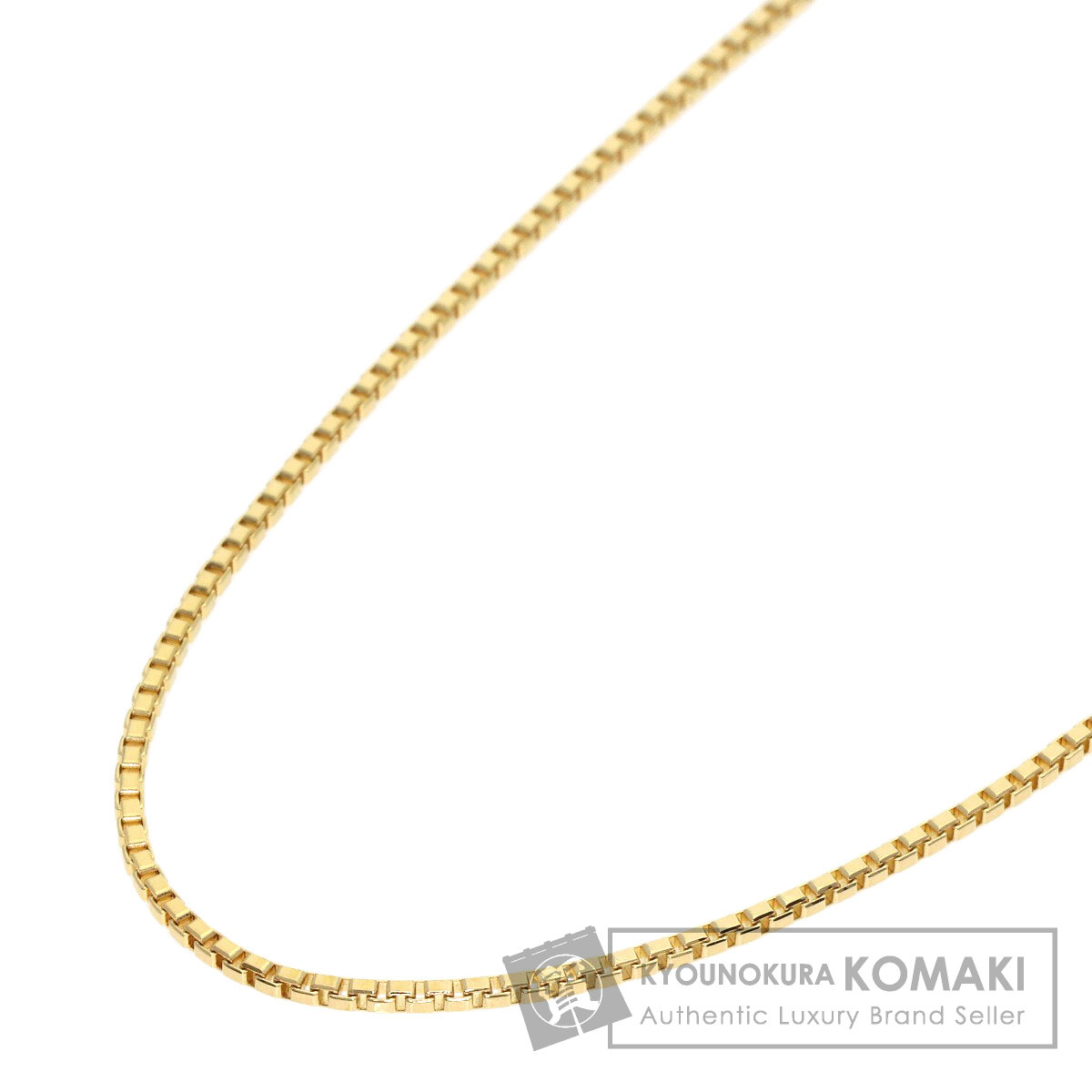 【新品未使用】K18 ネックレスチェーン　イエローゴールド　45cm 男女兼用 チェーン 45cm ネックレス K18イエローゴールド 5.4g レディース