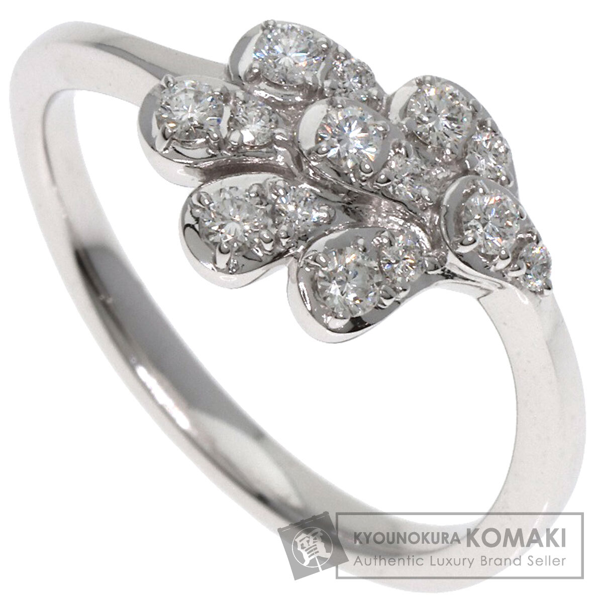 【Yuki様】【ＴＡＳＡＫＩ】Ｋ１８ダイヤリング TASAKI タサキ ダイヤモンド リング・指輪 K18ホワイトゴールド