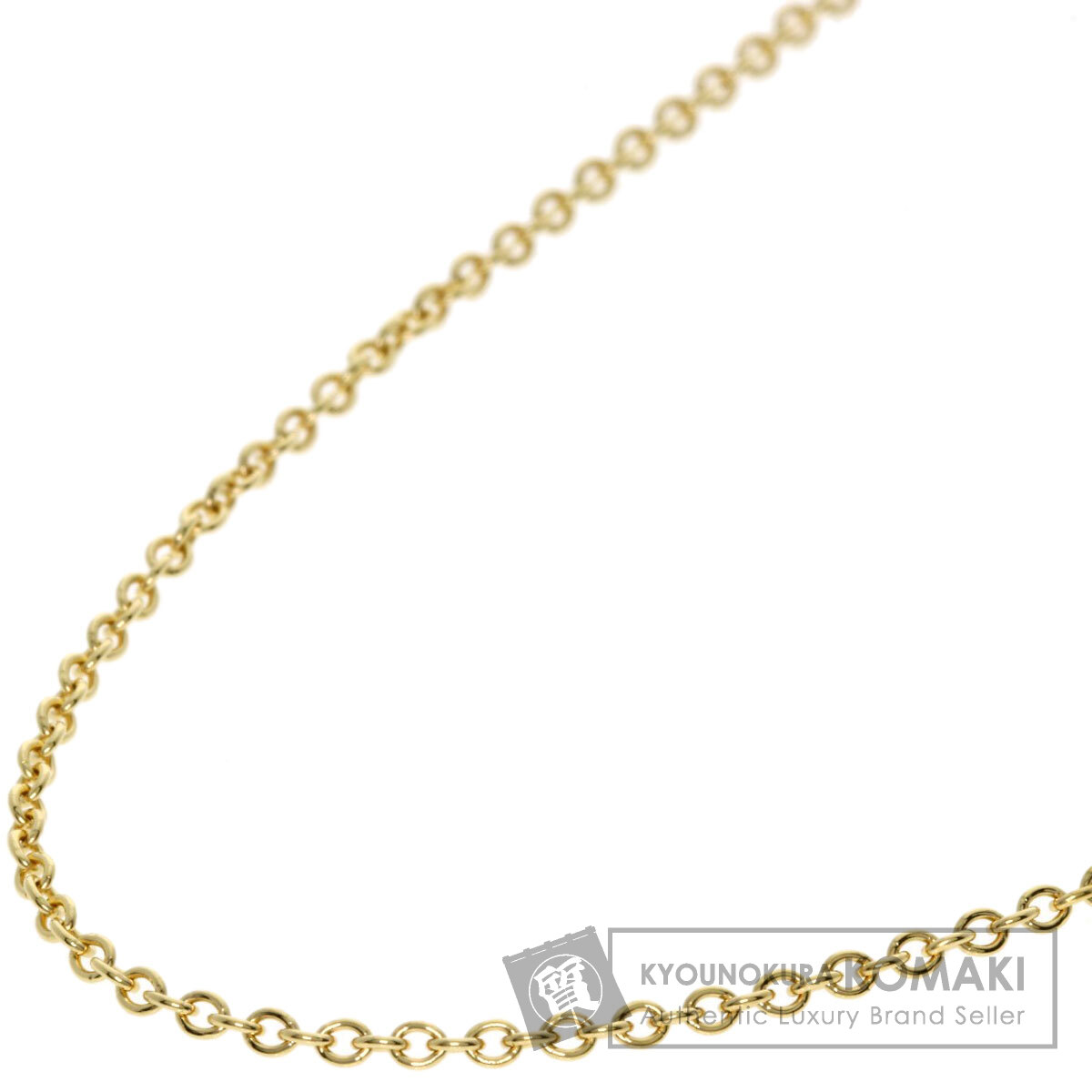 ティファニー イエロー ゴールド ロング ネックレス チェーン 71㎝ YO90 Tiffany & Co. - ティファニー イエロー ゴールド ロング