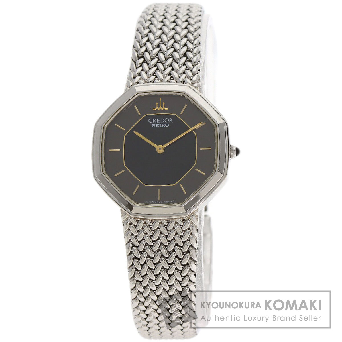 SEIKO セイコー 8420-5660 クレドール オクタゴン 腕時計 ステンレス