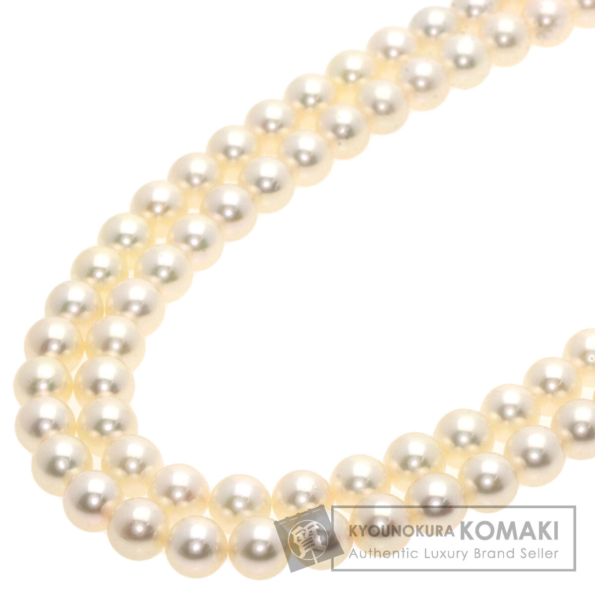 ミキモト ネックレス パール 真珠 2連