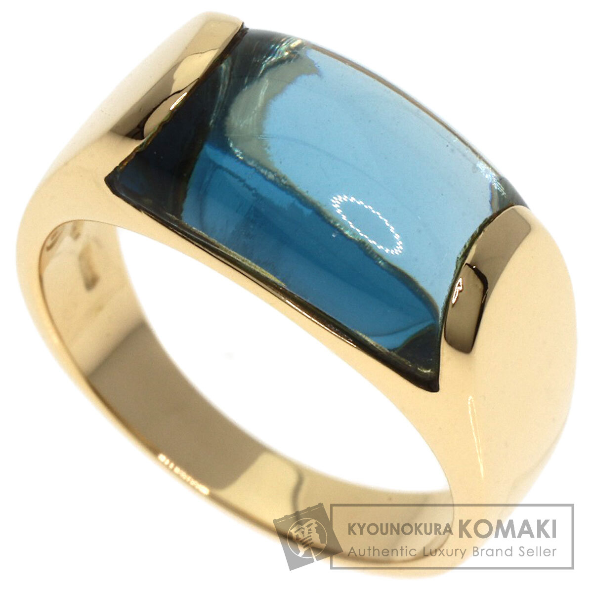 BVLGARI ブルガリ トロンケット ブルートパーズ リング・指輪