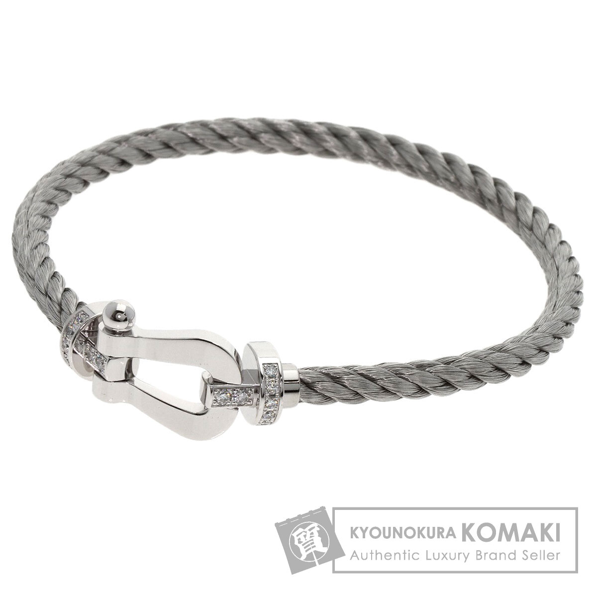 【最終値下】超希少品hum k18ツインダイヤモンドブレスレット❤︎箱無300円引 FRED フレッド フォース10 LM ハーフダイヤモンド #19