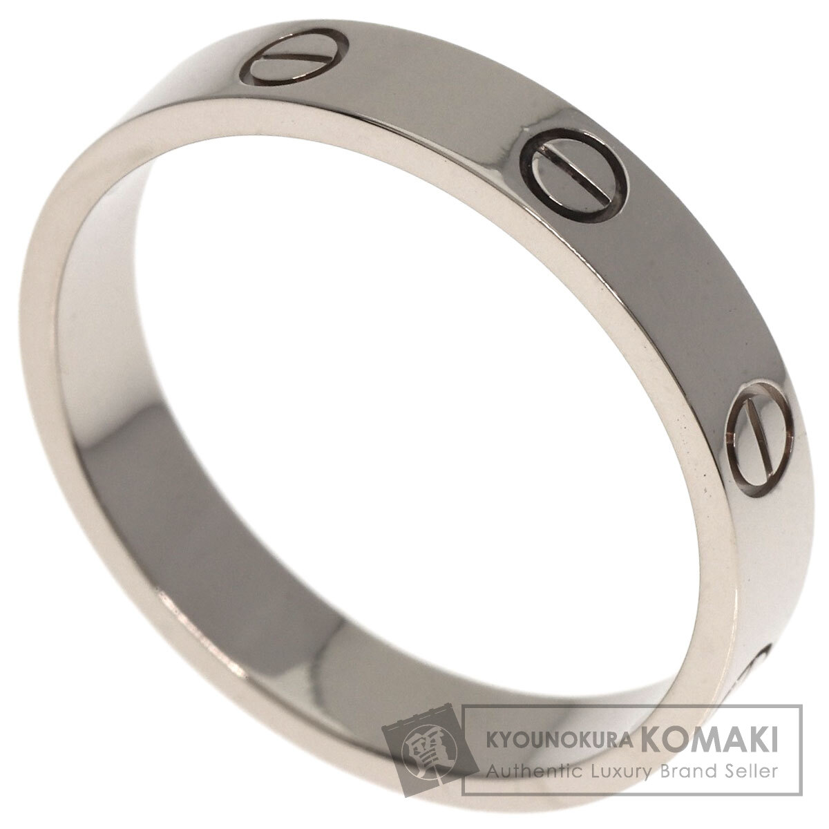 【証明書付】 美品✨カルティエ　ミニラブリング k18ピンクゴールド サイズ53 Cartier - 【5jgb0018】カルティエ リング ミニラブ K18PG