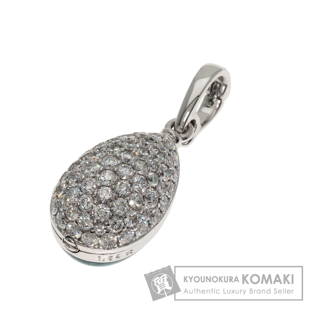 ファベルジェ ペンダントトップ イースターエッグ ダイヤモンド