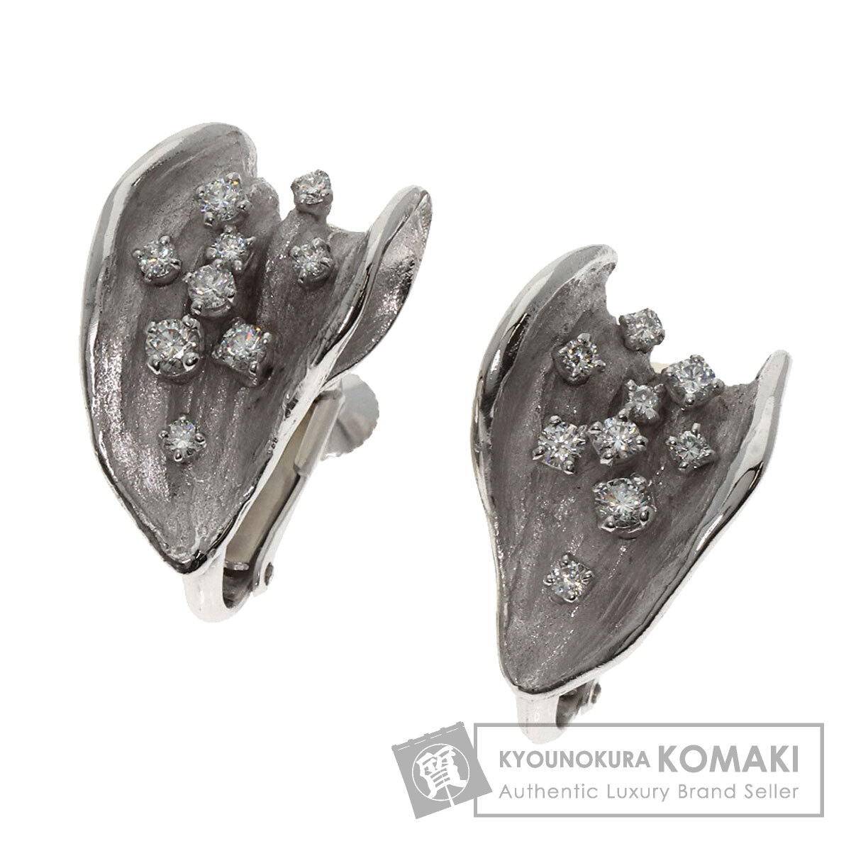 『ドリーム ホーム』小道具 イヤリング IWAKURA KOJI 岩倉康二 ダイヤモンド イヤリング プラチナPT900