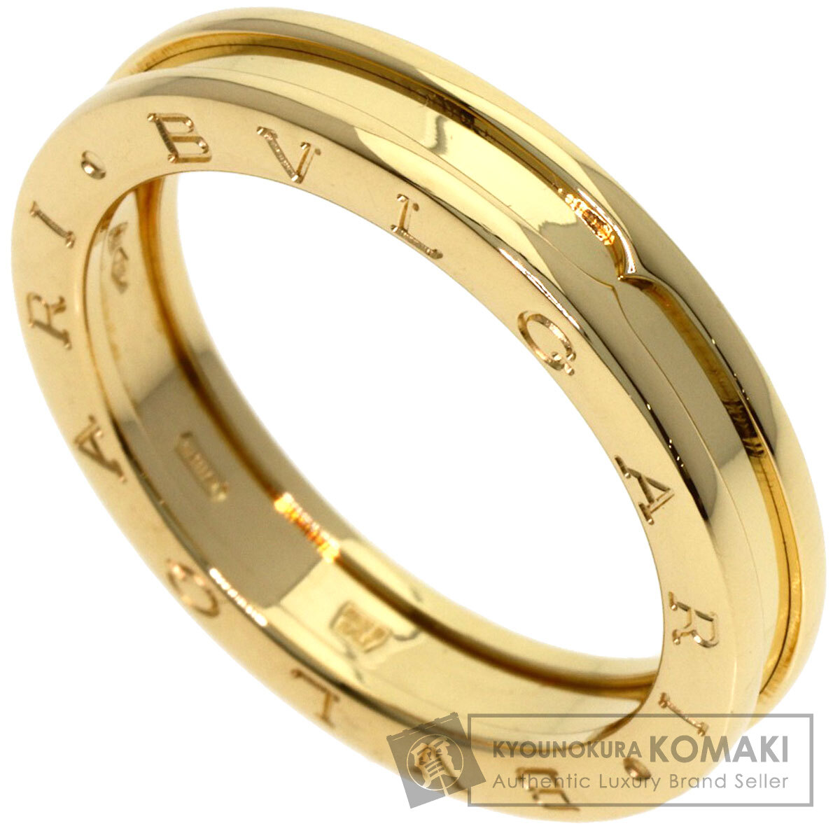 ブルガリ リング・指輪 B-zero1 ビーゼロワン 1バンド XS #64