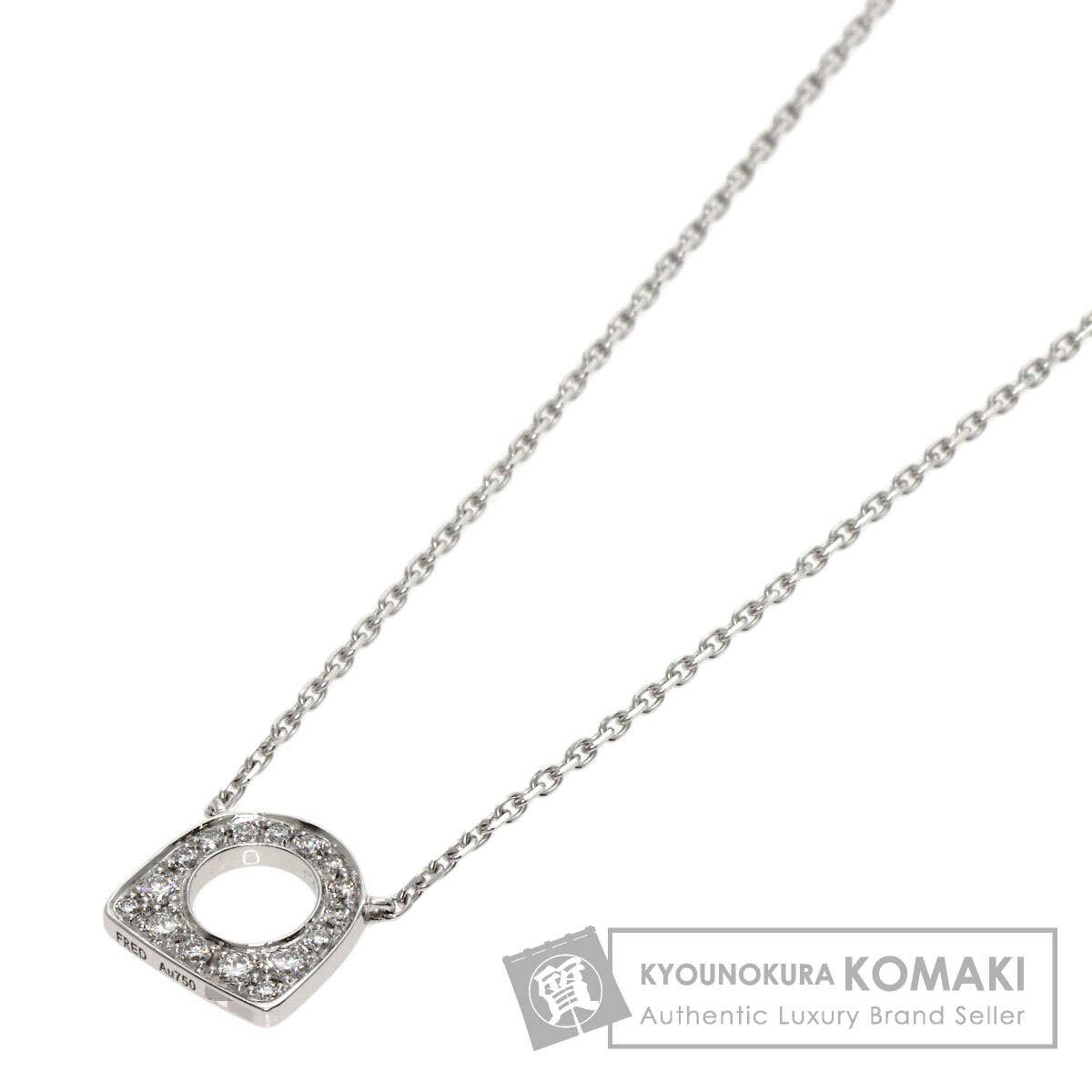 FREDネックレスダイヤモンド FRED フレッド サクセス ミニ ダイヤモンド ネックレス K18ホワイト