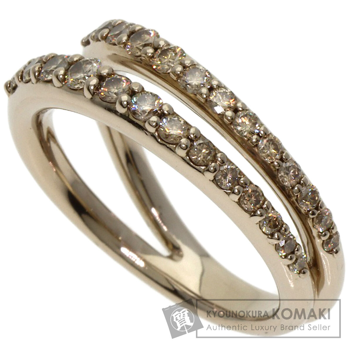 カシケイ◎マーシネスリング/K18/ダイヤ/12号 カシケイ◎マーシネスリング/K18/ダイヤ/12号