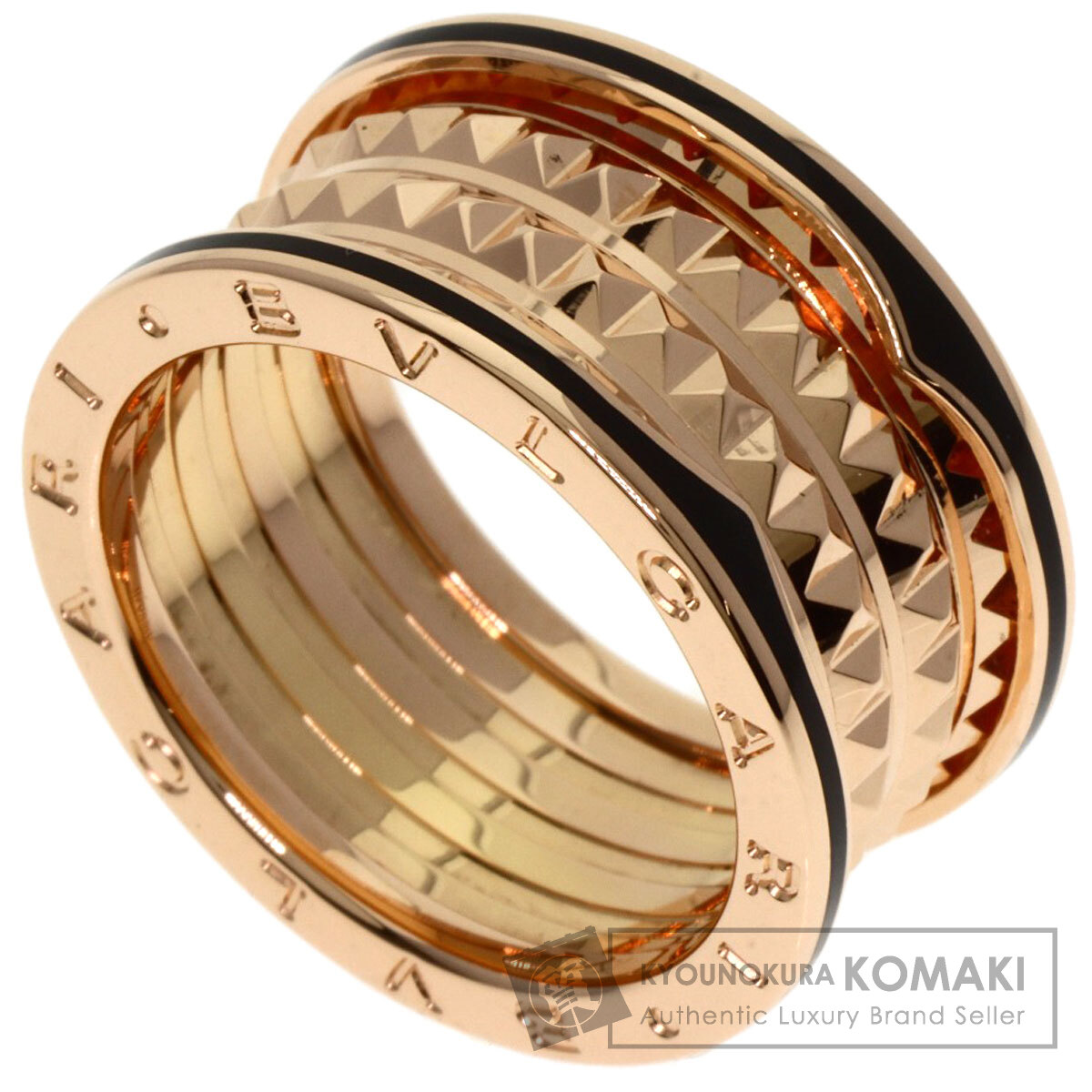 BVLGARI ブルガリ B-zero1 ビーゼロワン ロック ブラック セラミック