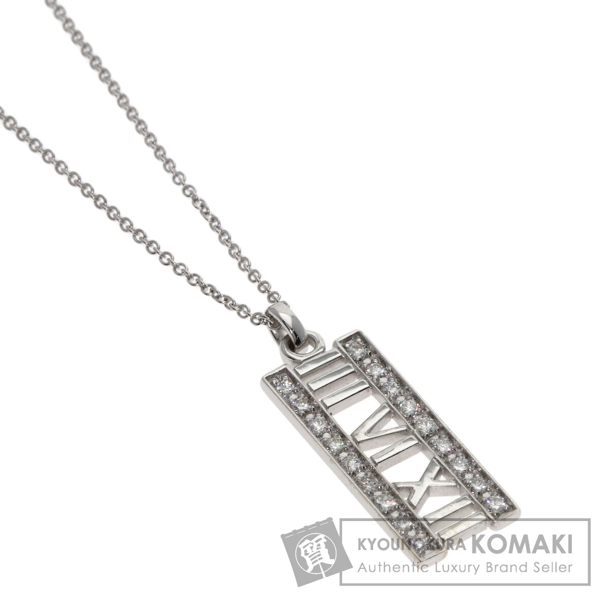 ティファニー ネックレス アトラスバー ダイヤモンド