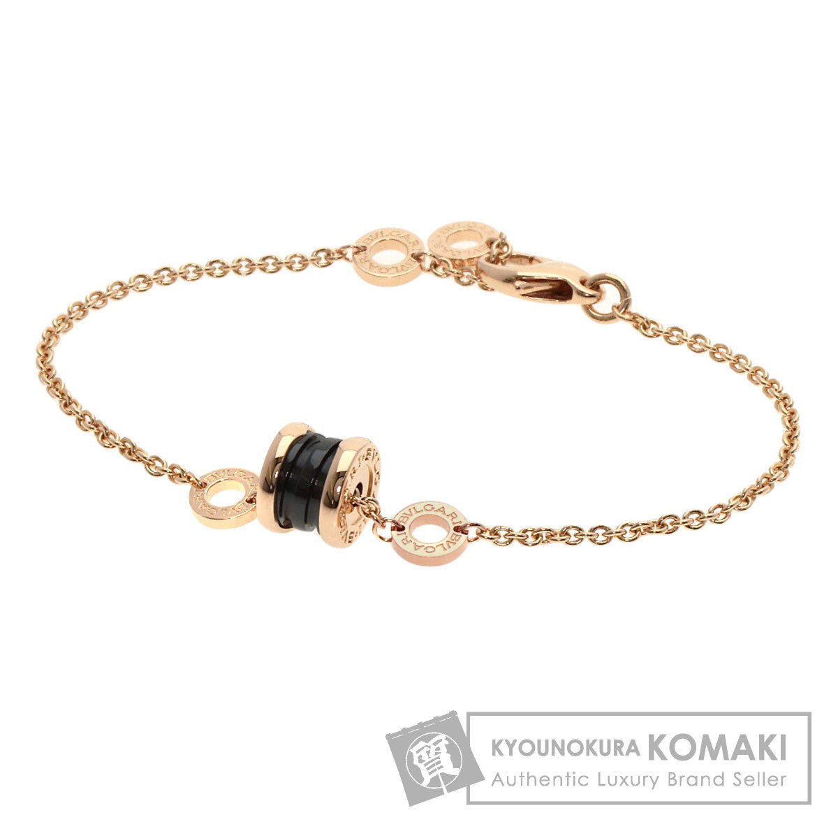 ▲ブルガリ BVLGARI アストラーレ ブレスレット K18xレザー BVLGARI ブルガリ B-zero1 ビーゼロワン ブラックセラミック SM