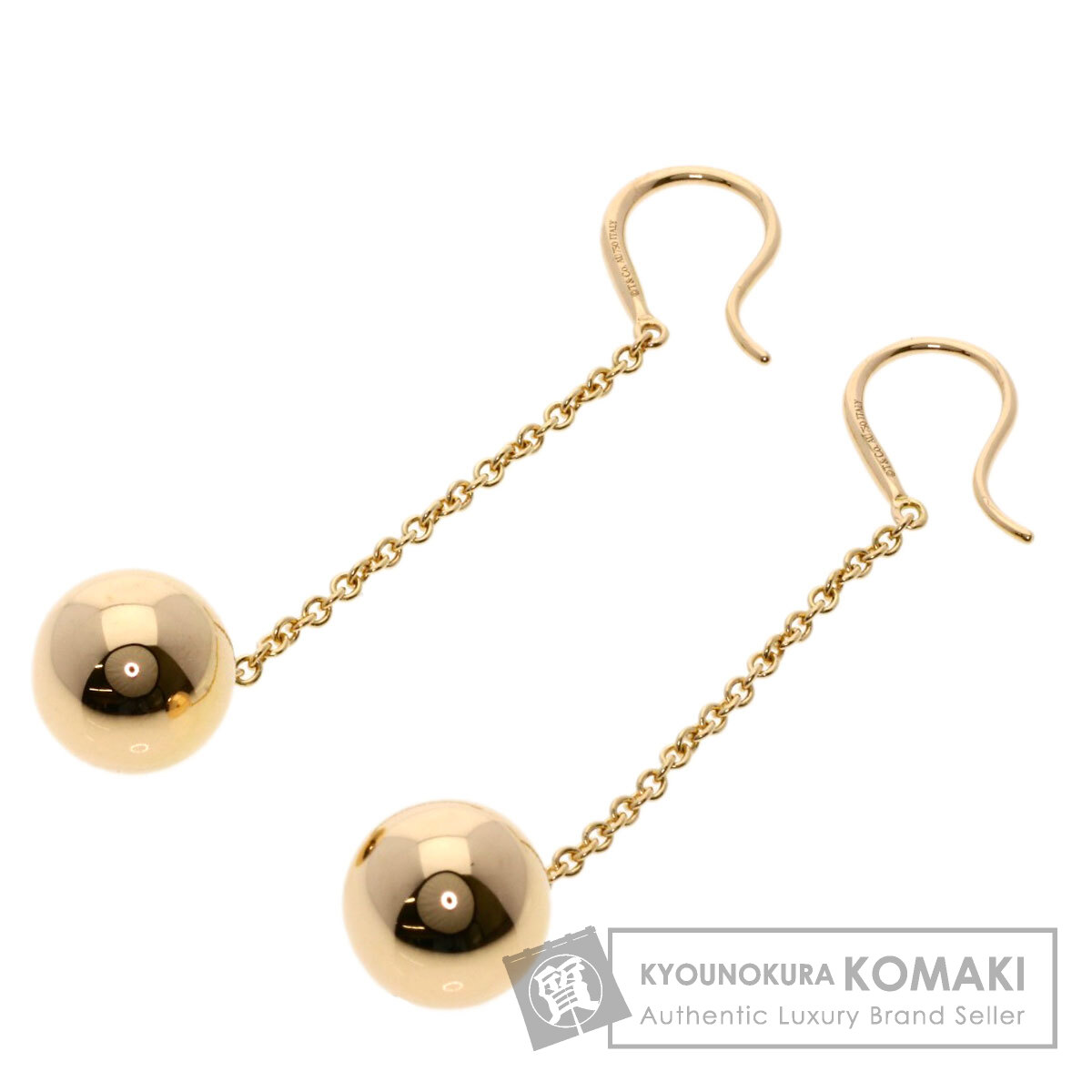 ティファニー ピアス ハードウェアボール ドロップ フック