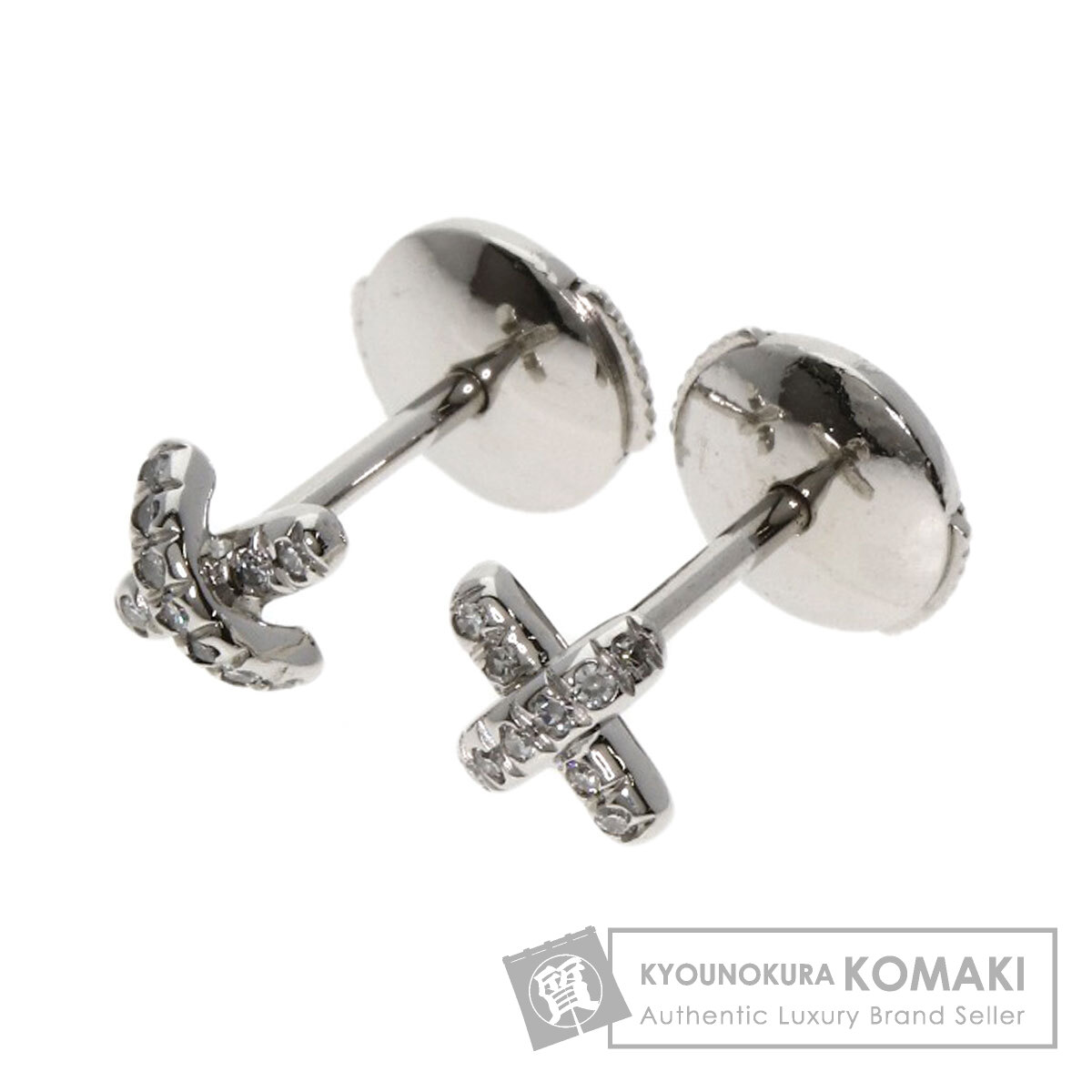 TIFFANY&Co. ティファニー クロスステッチ ダイヤモンド ピアス