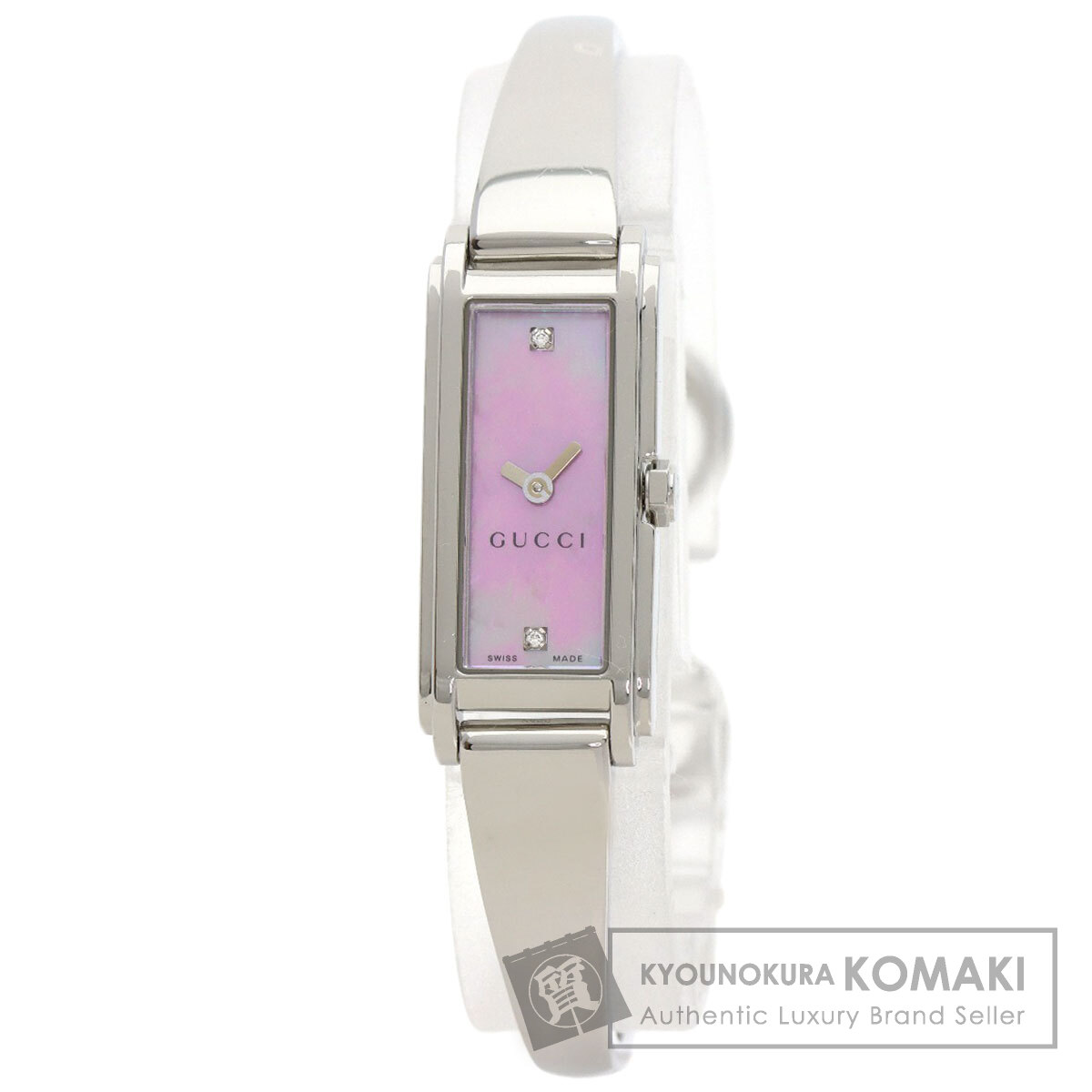 グッチ 腕時計 Gライン 2P ダイヤモンド