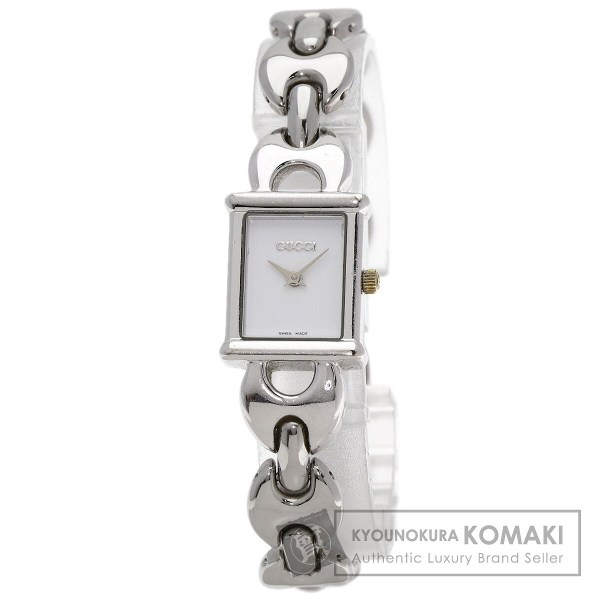 GUCCI シルバー スクエアフェイス 腕時計 GUCCI シルバー スクエアフェイス 時計 GUCCI シルバー スクエア
