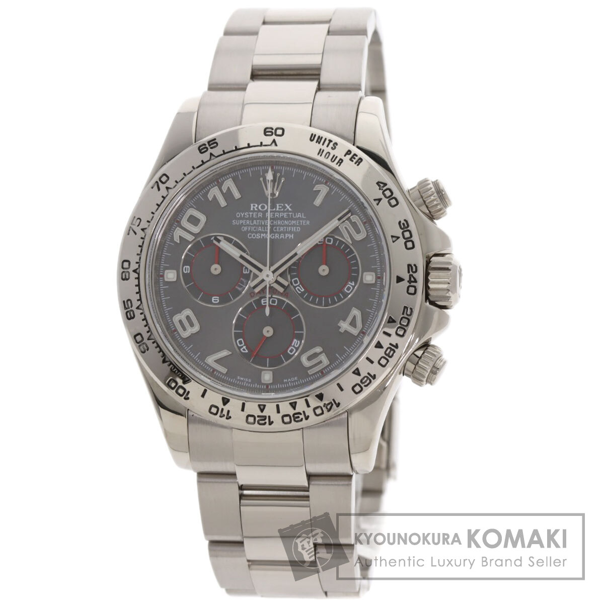ロレックス 腕時計 コスモグラフ デイトナ グレーアラビア