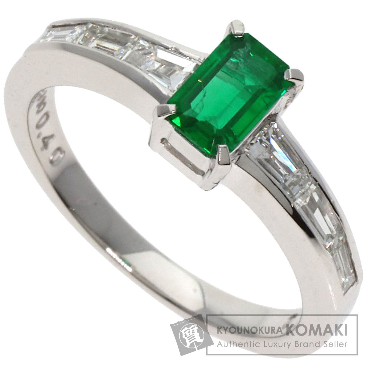 タサキ リング・指輪 エメラルド ダイヤモンド