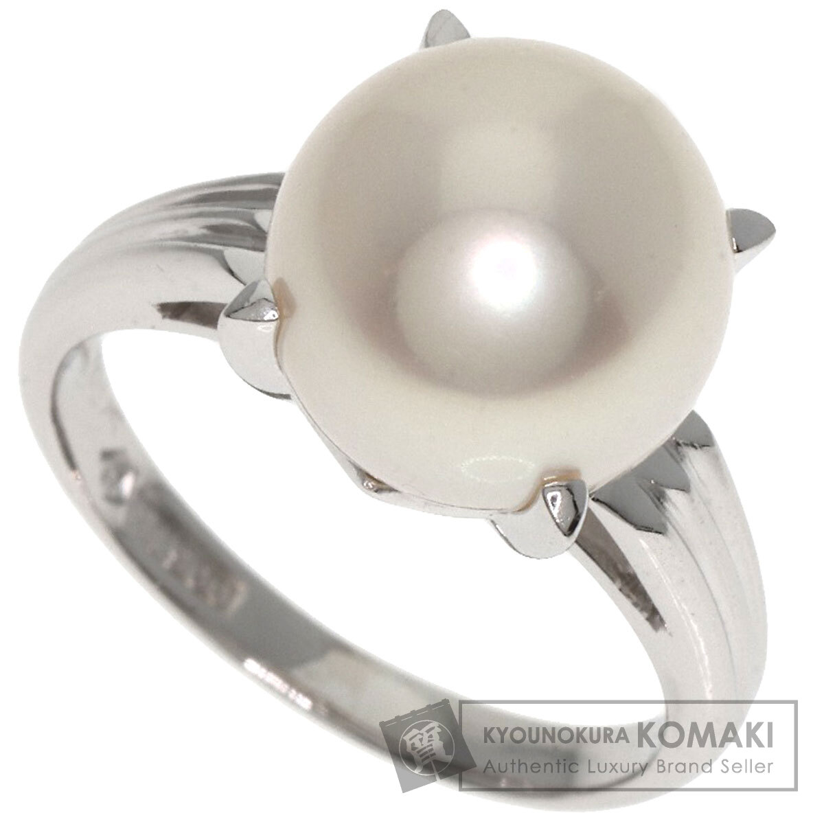 MIKIMOTO ミキモト パール 真珠 リング・指輪 プラチナPT900