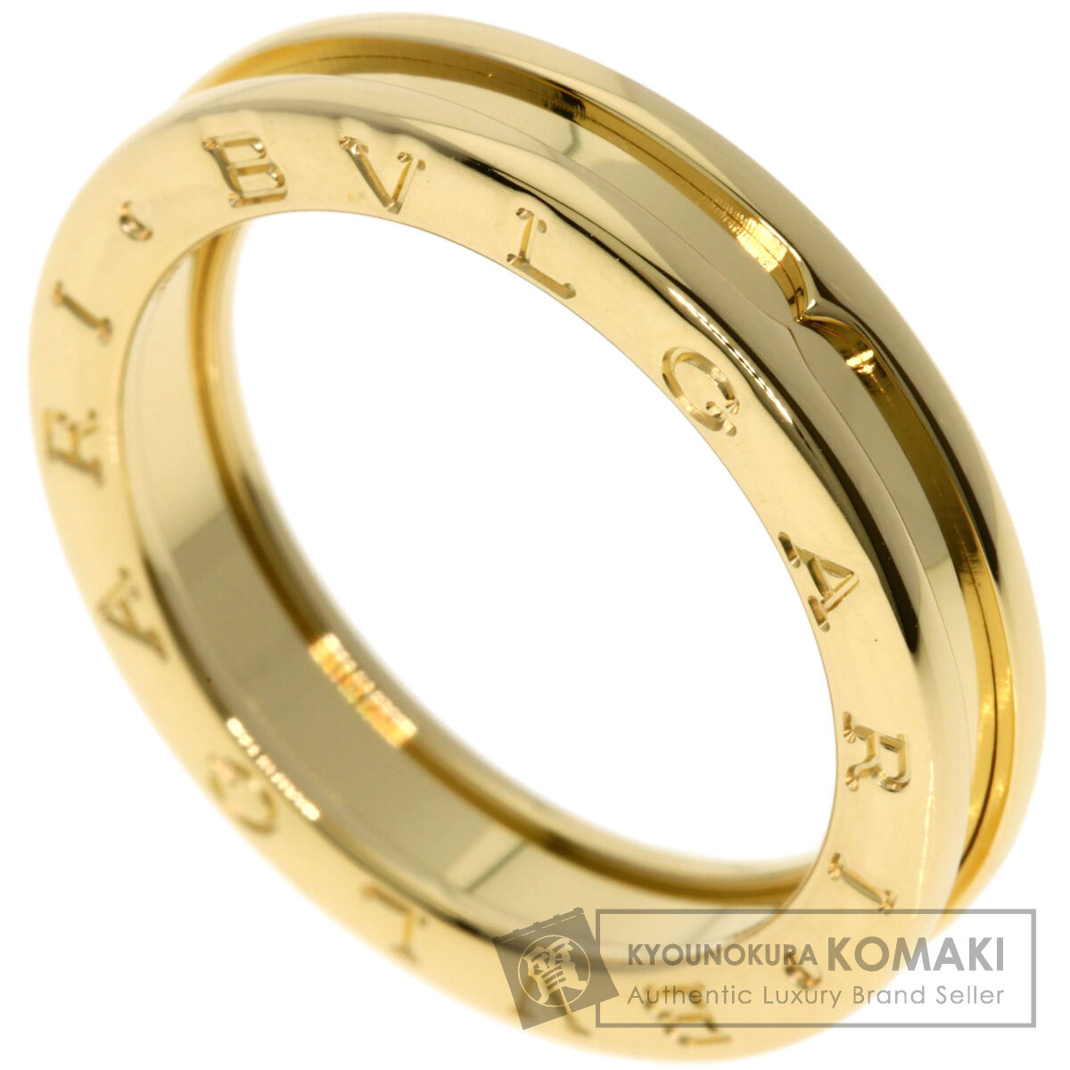 BVLGARIブルガリ　ビーゼロワンリング　ホワイトゴールド60（日本20号） BVLGARI ブルガリ ビー・ゼロワン 4バンド ホワイトセラミック リング