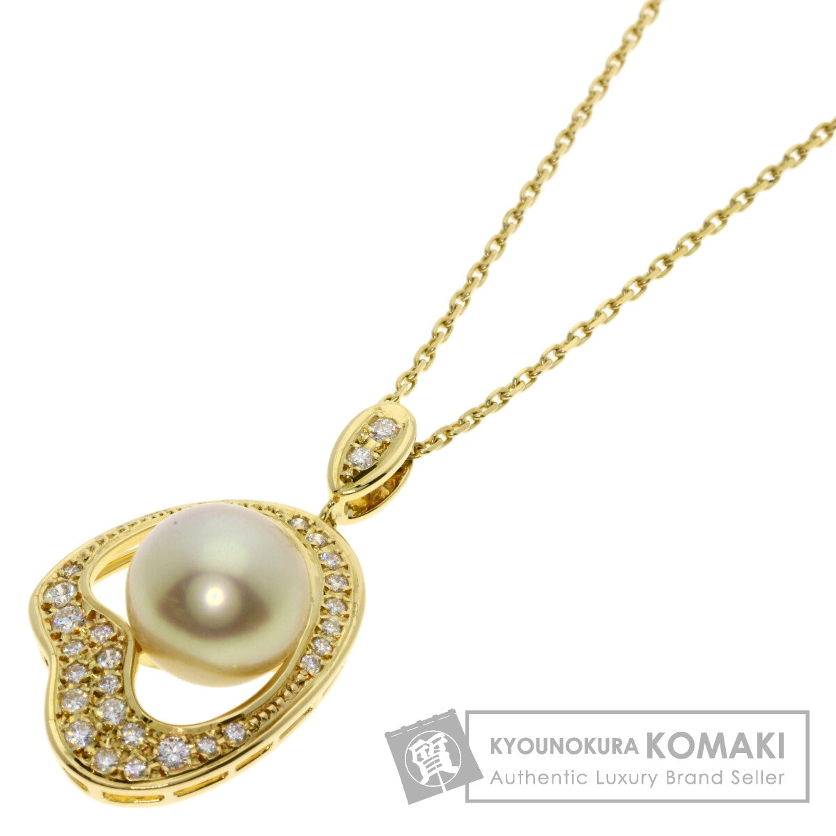 ミキモト ネックレス パール 真珠 ダイヤモンド