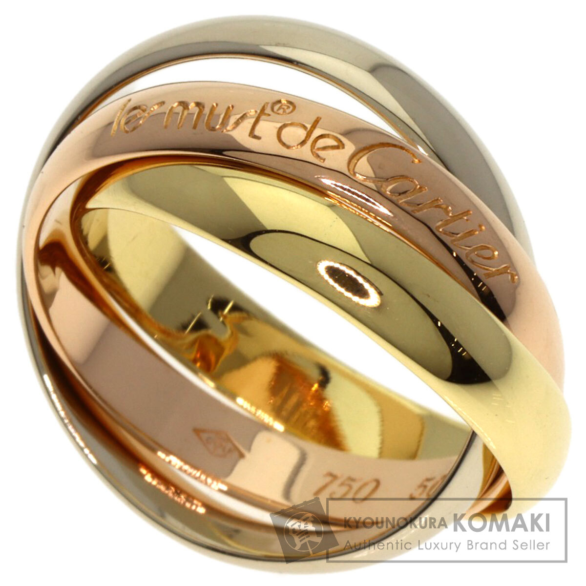 カルティエ　トリニティ　リング　K18 #50 ik-00-0681140-1.jpg