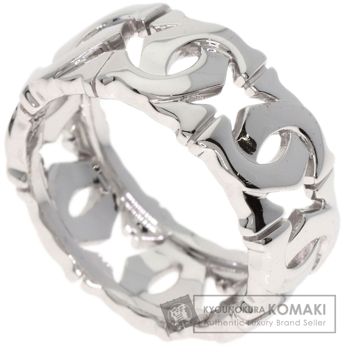 【新品同様】Cartier カルティエ K18 アントルラセ リング ＃51 CARTIER カルティエ アントルラセ #51 リング・指輪 K18ホワイト