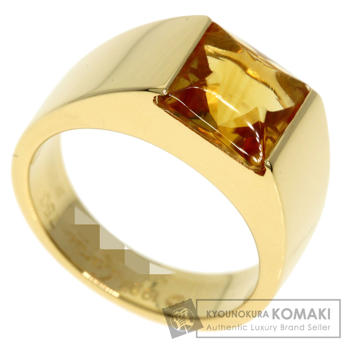 カルティエ リング・指輪 タンクリング シトリン #50