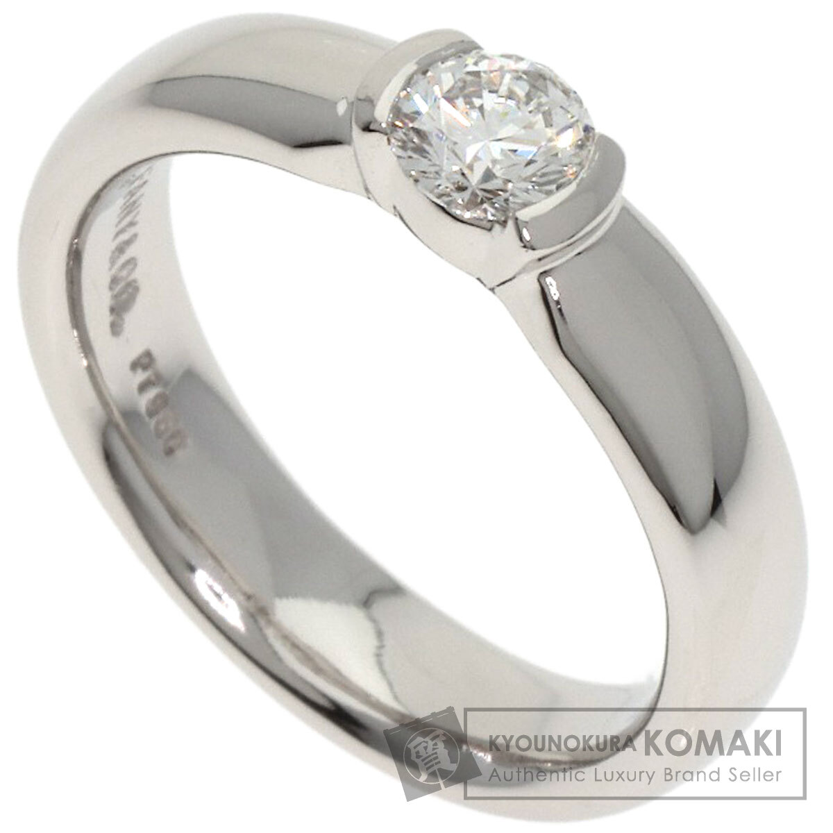 ⚪︎Tiffany&Co. ドッツ リング PT950 プラチナダイヤリング 9号 TIFFANY&Co. ティファニー ドッツ ダイヤモンド リング・指輪 プラチナ