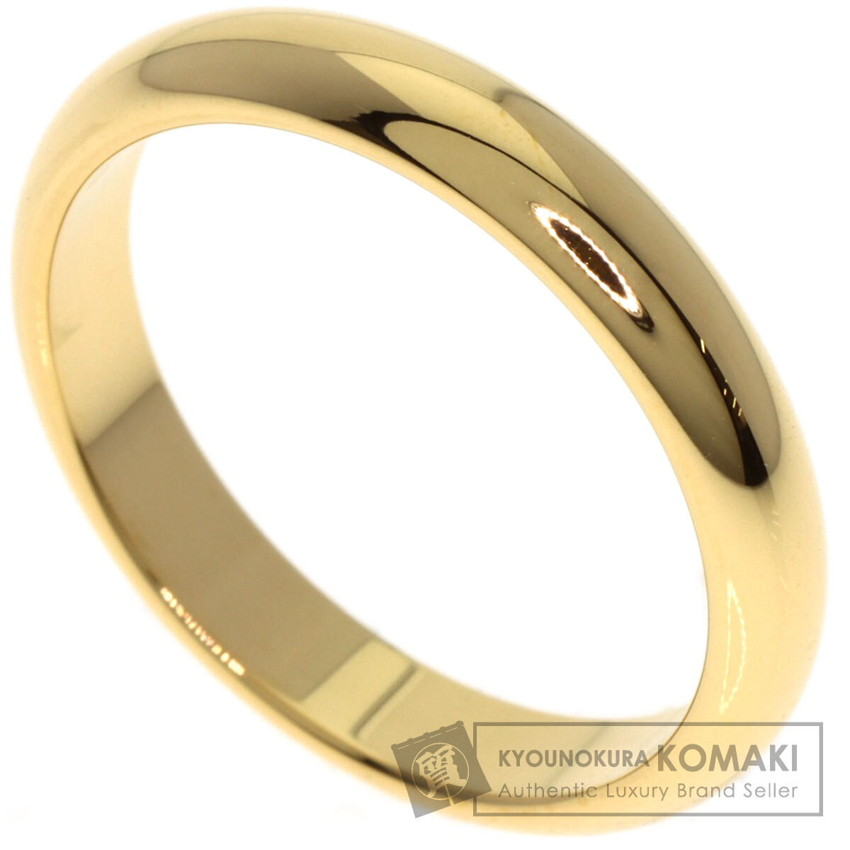 Cartier カルティエ　ウェディング　バンド リング 　YG750 K18 CARTIER カルティエ ウェディング バンド #56 リング・指輪 K18