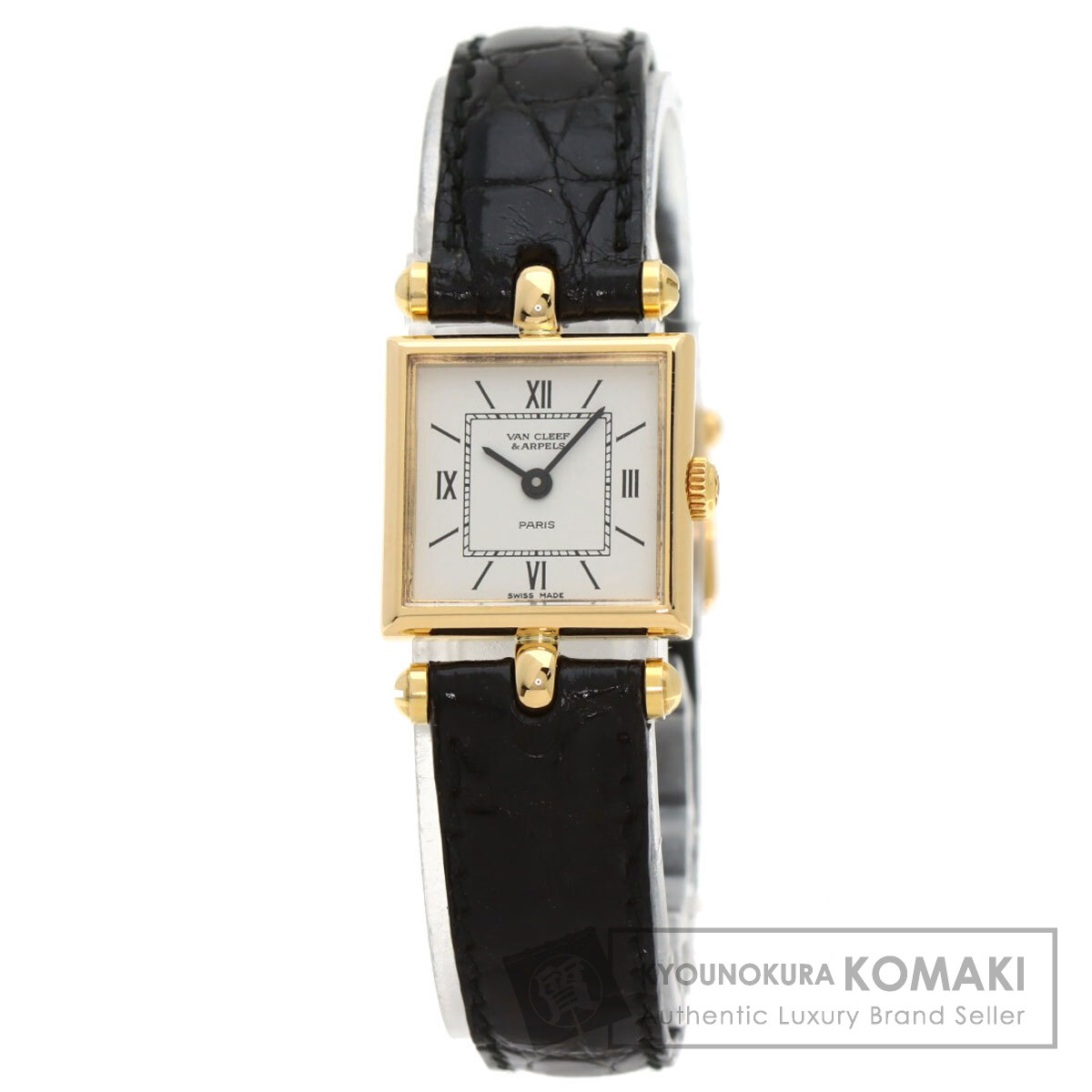 ヴァンクリーフ＆アーペル 腕時計 クラシック カレ スクエア