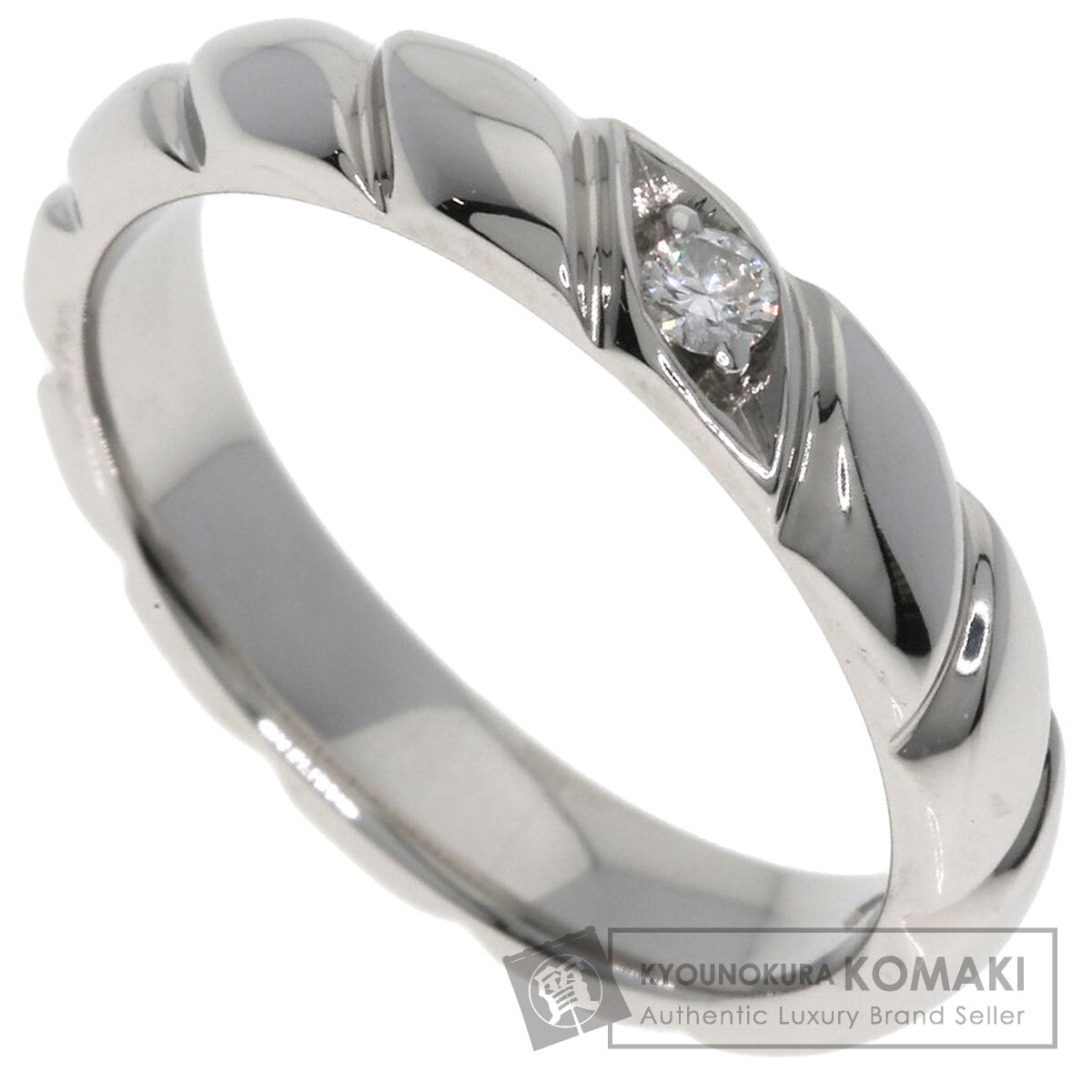 Chaumet ショーメ トルサード 1P ダイヤモンド リング・指輪 プラチナ