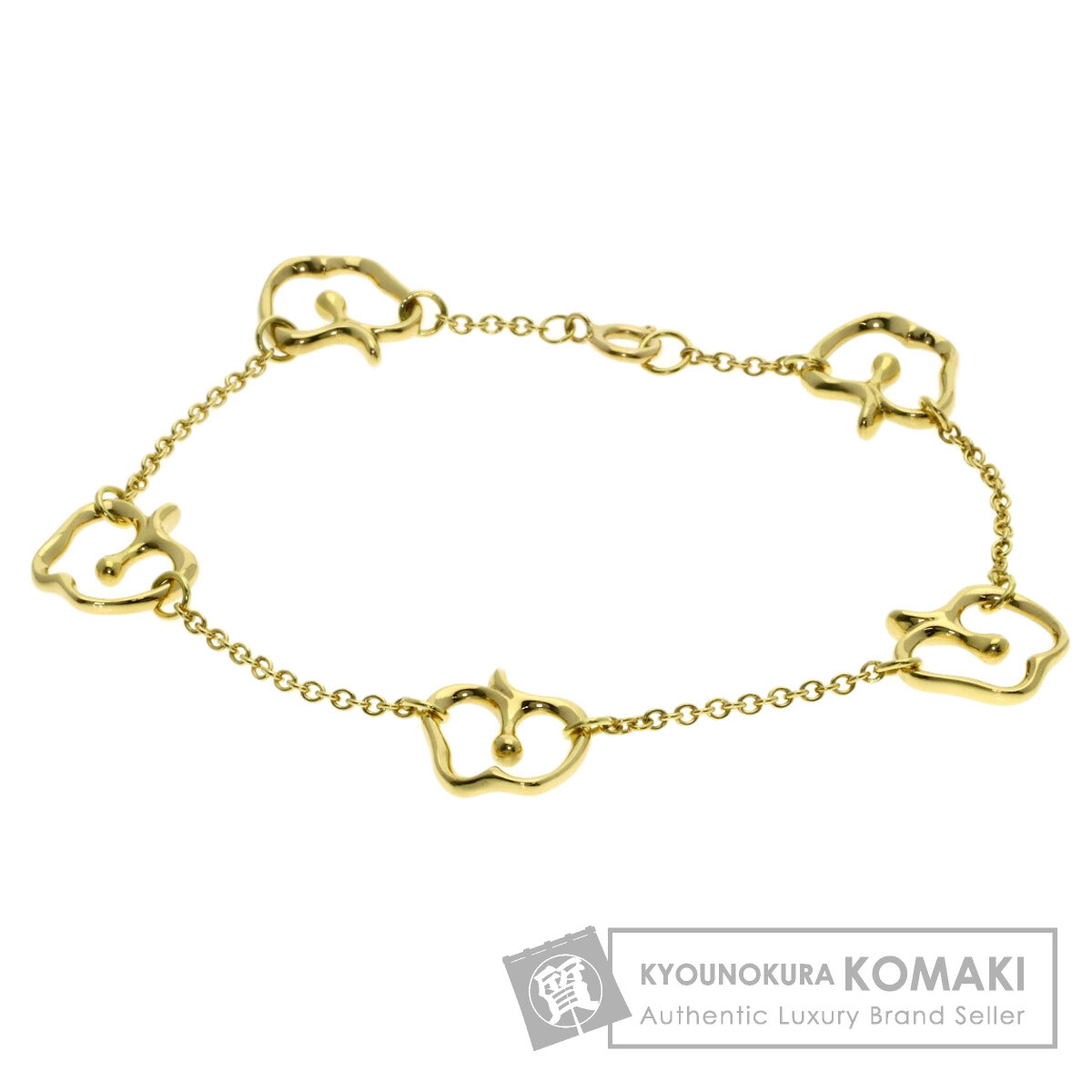 Tiffany & Co.アップルブレスレット TIFFANY&Co. ティファニー アップル ブレスレット K18イエローゴールド