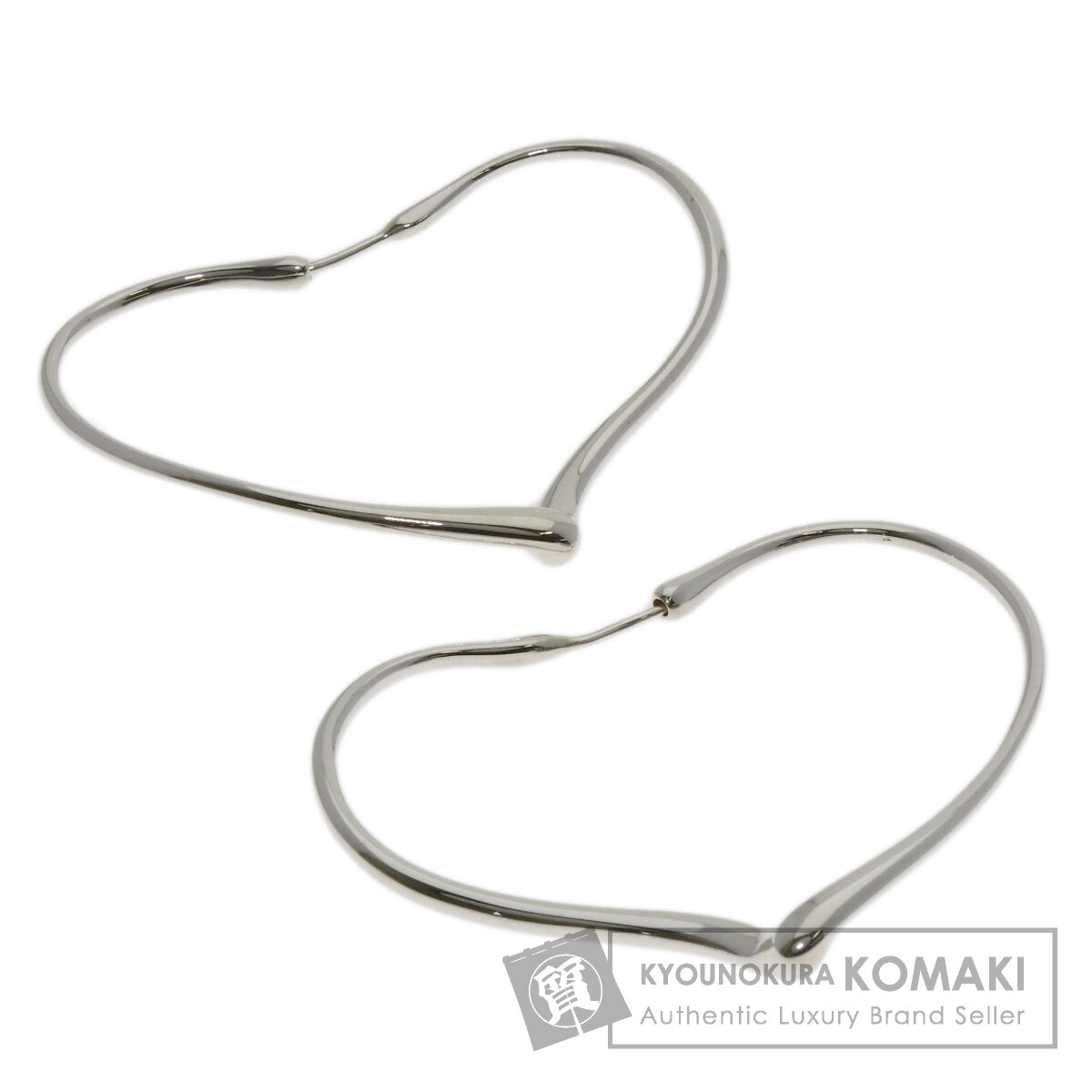 TIFFANY&Co. ティファニー オープンハート フープ ピアス