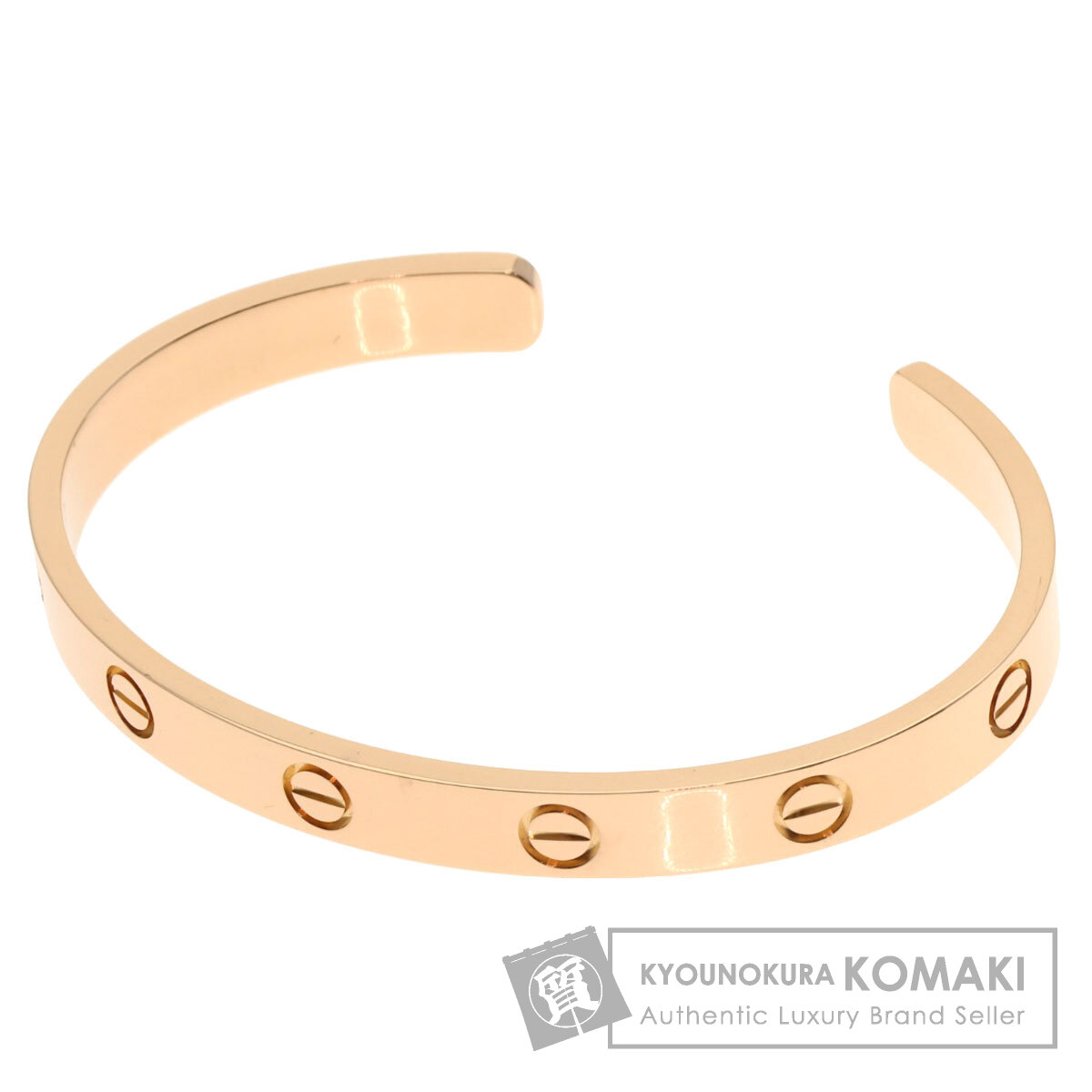 カルティエ ブレスレット オープン ラブブレス #17