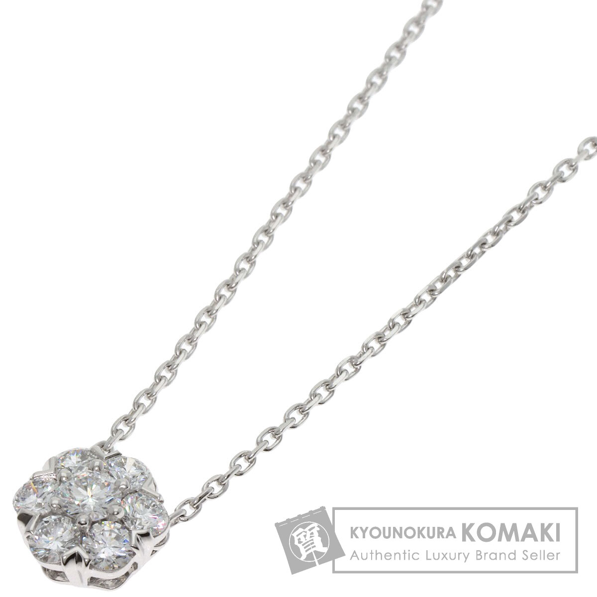 ヴァンクリーフ＆アーペル ネックレス フルーレット ラージモデル ダイヤモンド