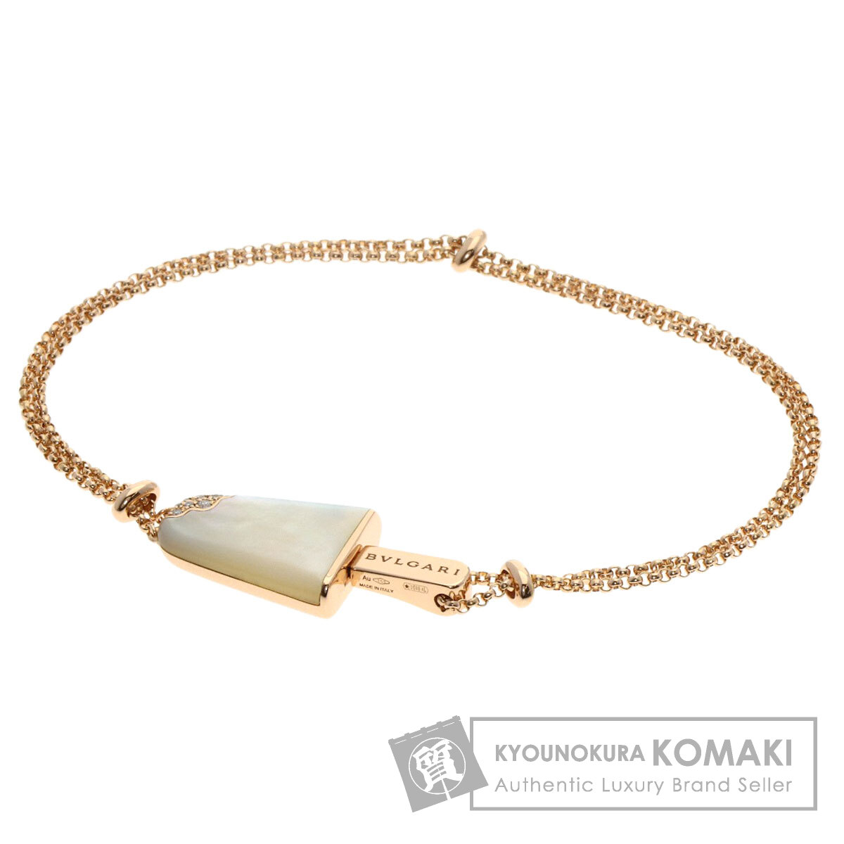 BVLGARI ブルガリ ジェラーティ ダイヤモンド ホワイトシェル SM