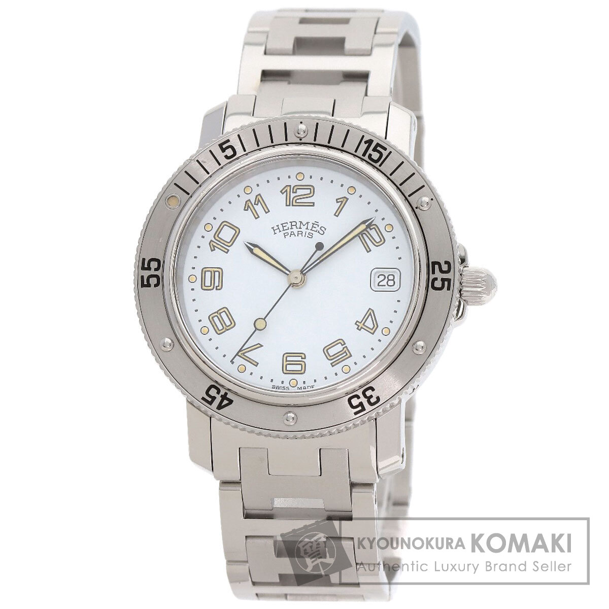 HERMES エルメス CL7.710 クリッパー ダイバー 腕時計
