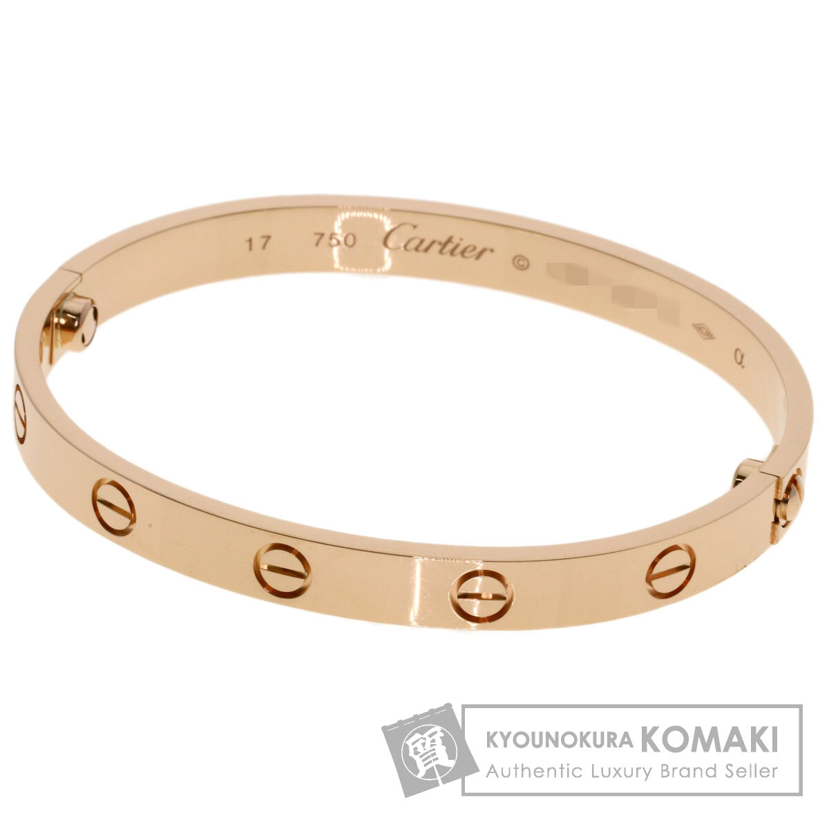 ユピー‼️カルティエ ラブブレス 17 CARTIER カルティエ ラブブレス #17 ドライバー無し