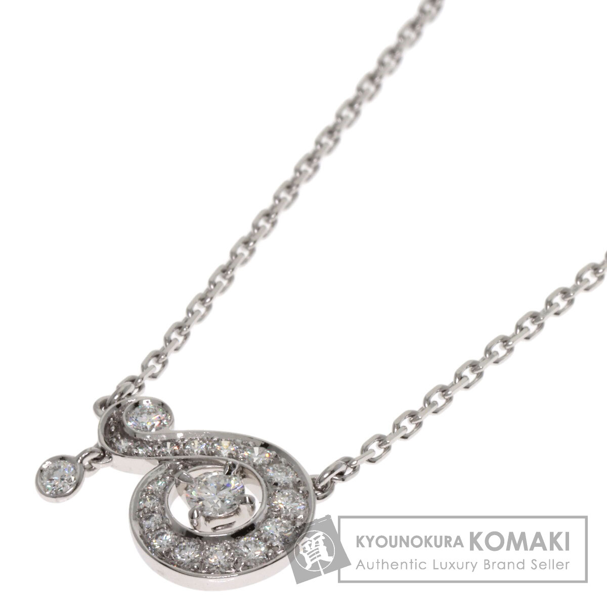 ヴァンクリーフ＆アーペル ネックレス ニド パラディ ダイヤモンド