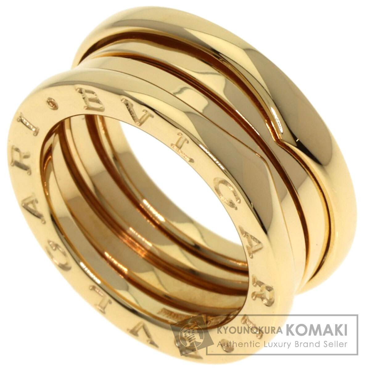 ブルガリ リング・指輪 B-zero1 ビーゼロワン 3バンド #50