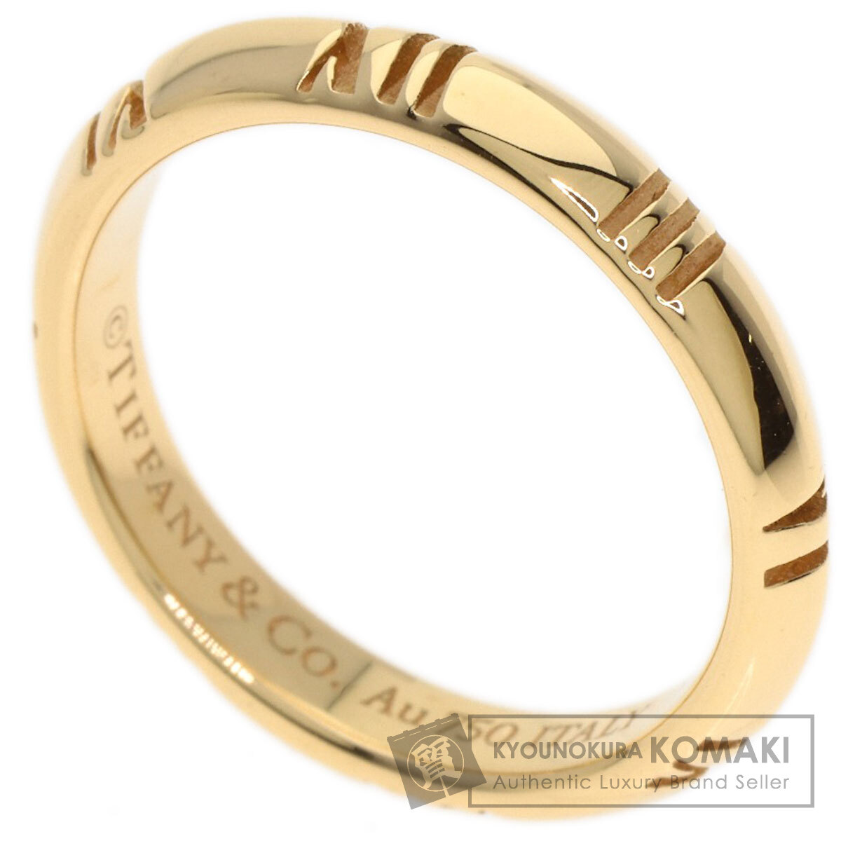 【Tiffany&Co.】ティファニー アトラス リング X クローズ 46号 TIFFANY&Co. ティファニー アトラス Xクローズド ナロー リング・指輪