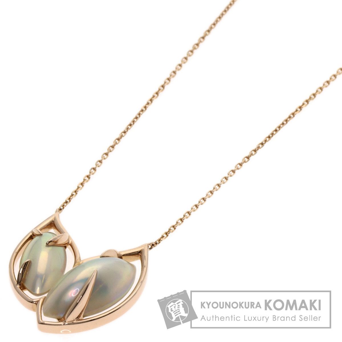 TASAKI タサキ マベ パール 真珠 ネックレス K18ピンクゴールド