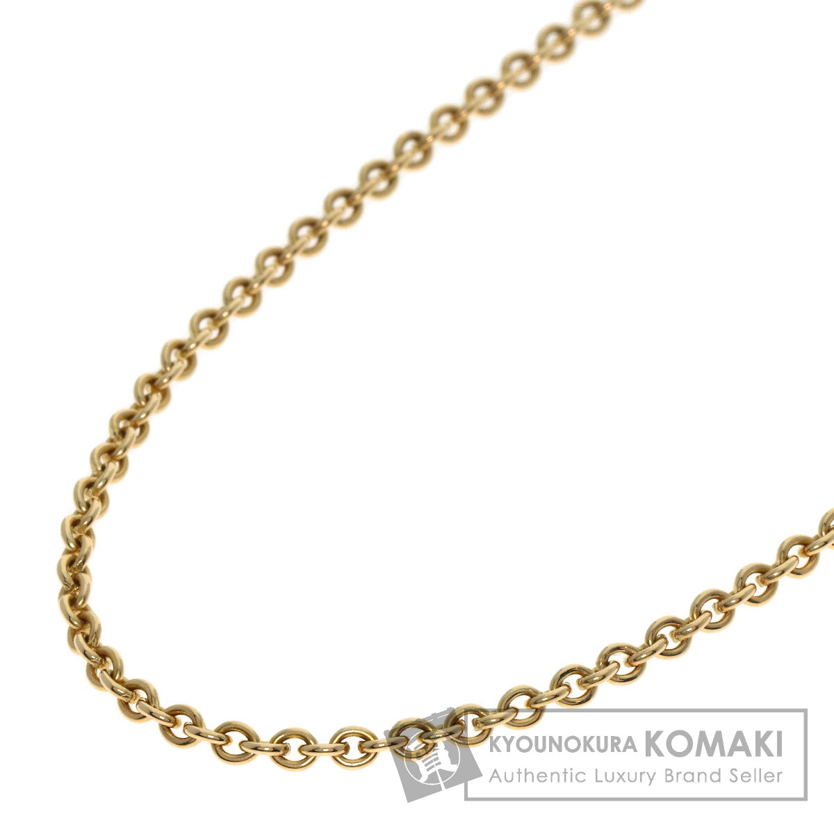 CARTIER カルティエ チェーン 42cm ネックレス K18イエロー