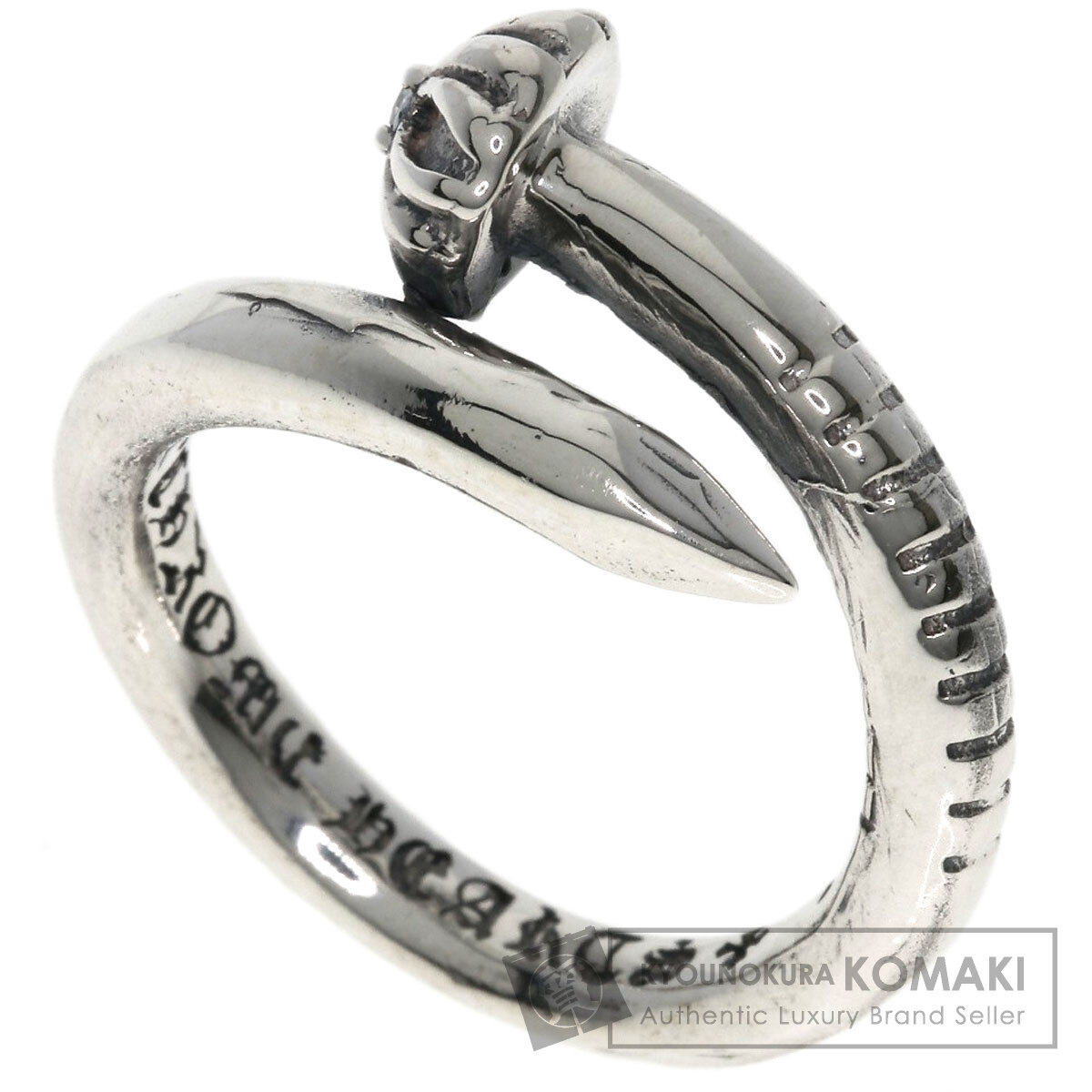 Chrome hearts クロスボールネイルリング CHROME HEARTS クロムハーツ ネイル クロスボール リング・指輪
