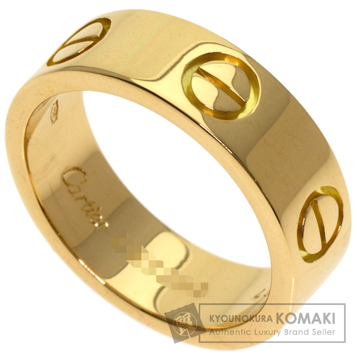 Cartier カルティエ 750 K18 ラブリング 49 約9号 約6.7g CARTIER カルティエ ラブリング #49 リング・指輪 K18イエローゴールド